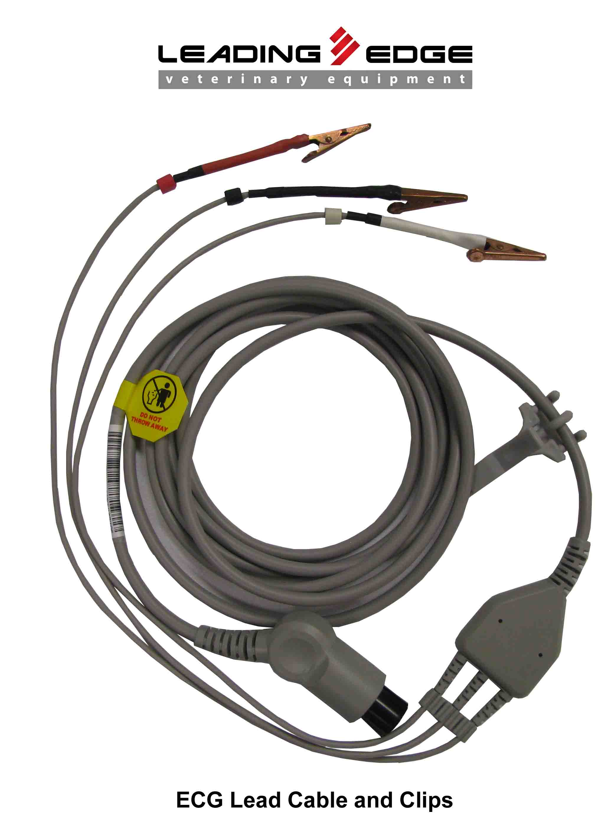 3 lead ecg cable